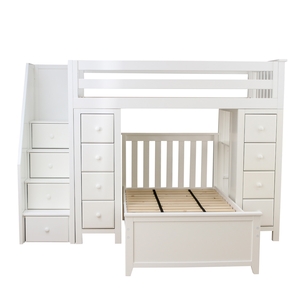 Item # JLB0013 - ADDITIONAL INFORMATION<BR>
Dimensions: L 99 W 45.75 H 68.25 in <BR>
Finish: White<BR>